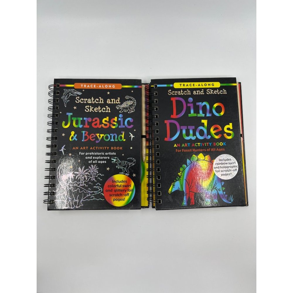 Scratch & Sketch Dinosaur Bundle of Two
